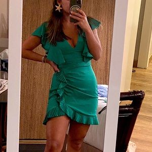 Green Mini Dress